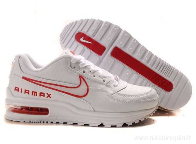 Nike Air Max Ltd Style Blanc Chaussures Rouges De 41 A 46